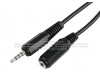 Cable extensión plug a jack 3.5 mm de 3 polos + armadura 30 m, ENSAMBLADO 
